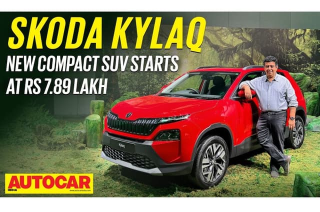 New Skoda Kylaq walkaround video 